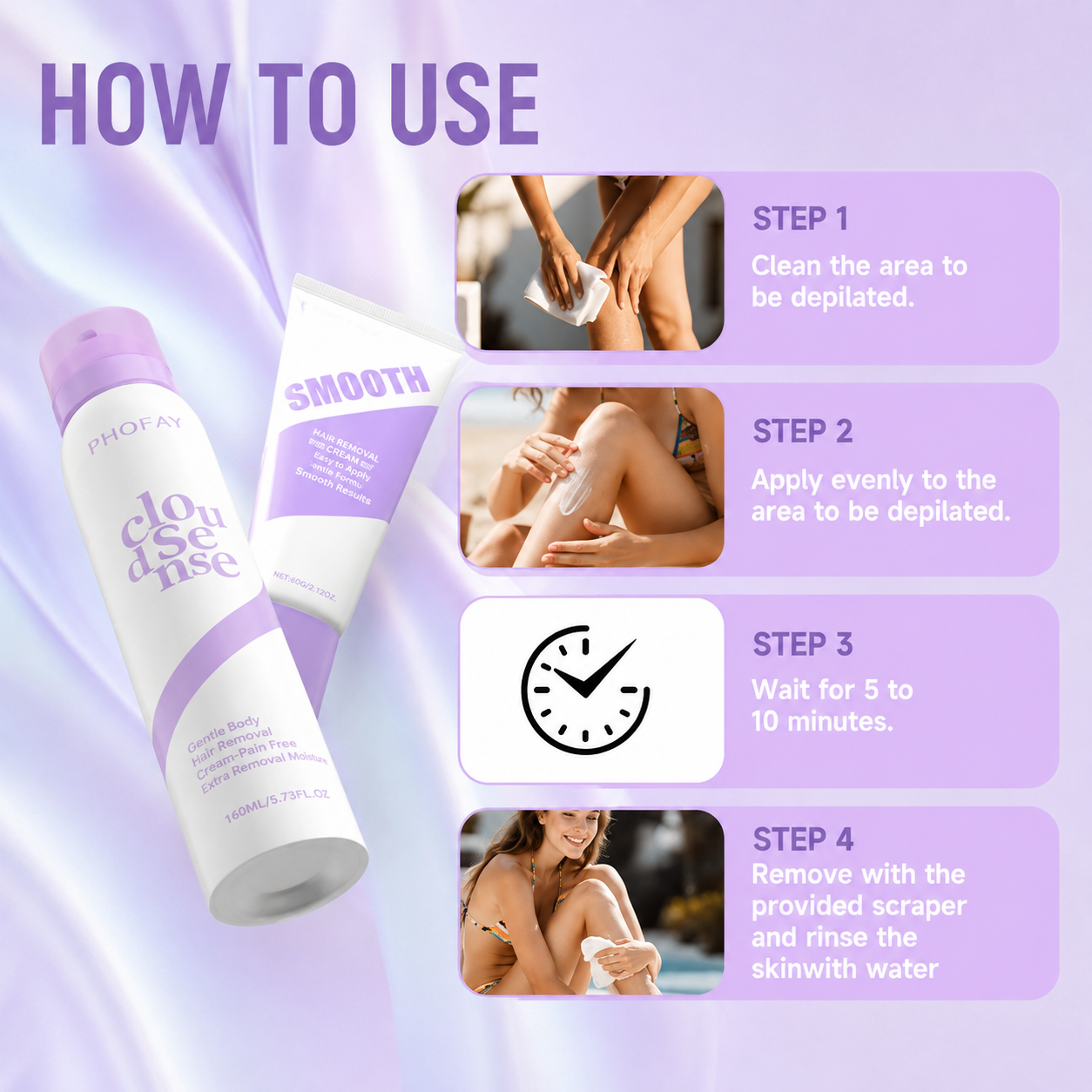 Pain-Free Hair Removal Cream