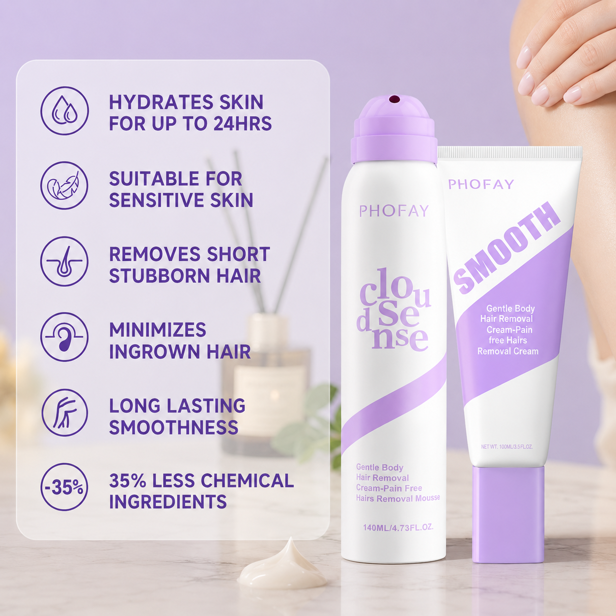 Pain-Free Hair Removal Cream