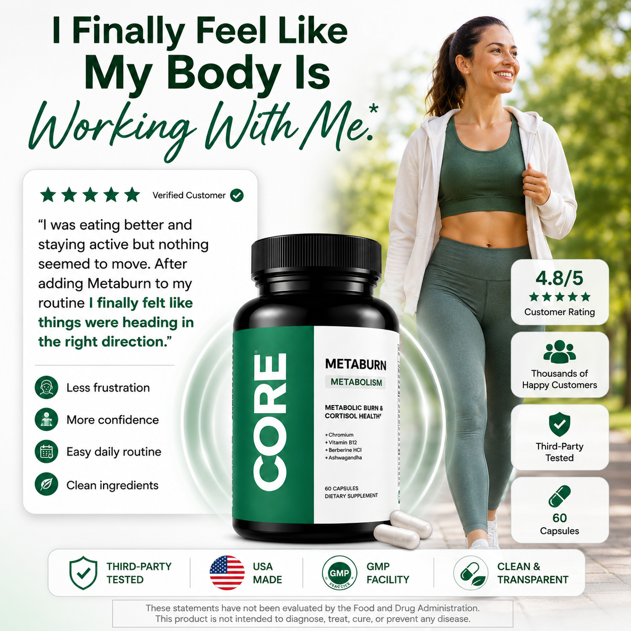 Metaburn for Daily Nutrient Support