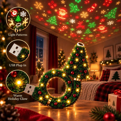 USB Plug-In Christmas Projector